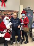 Noble Bill O’Brien celebrating the 101 time he has seen Santa.   Bancroft Centennial Manor with Santa and Mrs. Clause December 13/22